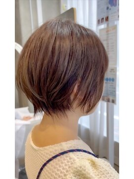 モールヘア 西中島店(MOOL hair) 大人ショートボブ/イルミナカラー/グレーベージュ/