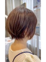 モールヘア 西中島店(MOOL hair) 大人ショートボブ/イルミナカラー/グレーベージュ/