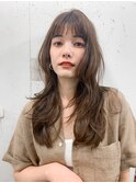 オン眉×ニュアンシーロング！