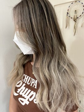 ウォンク(WONK.) [WONK.] 夏のハイトーンバレイヤージュ