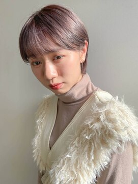 エルゴ 川崎西口(ergo) 大人可愛い20代30代40代アッシュベージュ&小顔ショートボブ