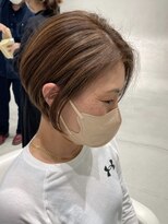 GBG 自由が丘&nbsp;くびれショートボブ40代50代グレイカラー白髪染め白髪ぼかし