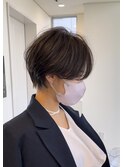 耳かけ おしゃれ ハンサムショート かっこいい 抜け感 ショート