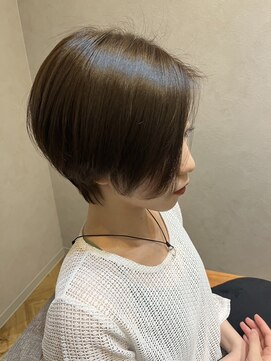 ネウィ 大分中央町店(newi) 【MIKOTO】@mikoto_newi 大人可愛いハンサムショート♪