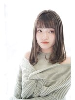 ヘアーエバリーズ(hair Everies) 抜け感グレージュボブ20代30代大分中央町