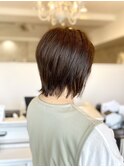 外ハネショート
