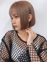 ロット 横浜(lot)&nbsp;ぱつっとボブ/ミニボブ/ミルクティベージュ[横浜駅]