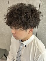 ニアウ 太田店(Niau)&nbsp;メンズパーマ波巻きスパイラルパーマツイストスパイラルパーマ