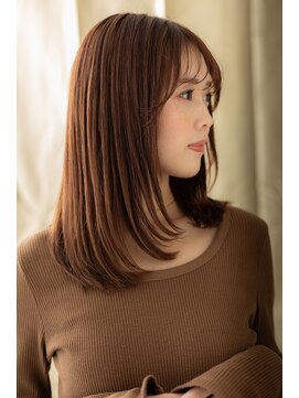 カバーヘア ブリス 川口(COVER HAIR bliss) □前下がりレイヤーロングエアストレート316★川口20代30代40代