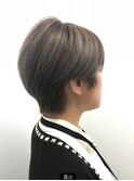 グレージュショート