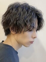 エリマバイフィフス 調布(elima by fifth) センターパートツイストスパイラルパーマツイストパーマメンズ