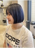 切りっぱなしボブ