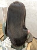 髪質改善オリーブカラー