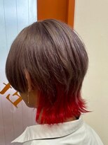 エターナルバイマティーナ(Eternal by MATINA)&nbsp;【ジェンダーレスウルフ！ピンクグレー×赤】20代30代40代50代