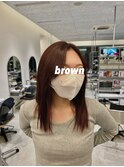 ブラウンカラー