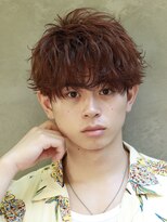 オーシャントーキョー サニー 原宿(OCEAN TOKYO Sunny)&nbsp;ラウンドマッシュスパイラルパーマゆるスパ刈り上げマッシュ