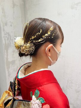 ルーメ(lume) #着付け #成人式ヘア