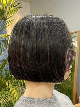 サイイン(saiin) #ハイライト#ワンレンボブ