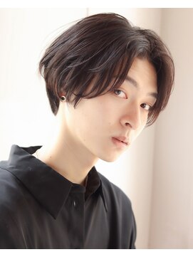 オーシャントーキョー サニー 原宿(OCEAN TOKYO Sunny) シースルーマッシュ韓国ヘアフェザーパーマセンターパート