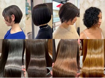 ユーキーヘアー(you key hair)の写真/再現性&持続性抜群のドライカットでクセやうねりを活かし収め理想のスタイルへ☆丁寧なカウンセリングが◎