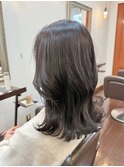 パーソナルカラー診断 ブルベ冬タイプ　に似合うマットアッシュ
