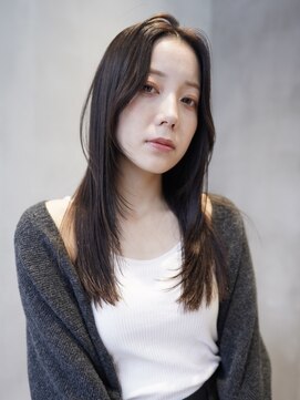 ニコ トウキョウ 渋谷(nico TOKYO) 顔まわりレイヤーハッシュレイヤー透明感オリーブグレージュ渋谷