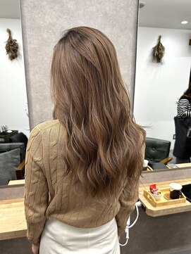 リベストバイジェービー 稲毛(li best. byjb) イメチェン/ホワイトブロンド/外ハネボブ/美髪/ワイドバング