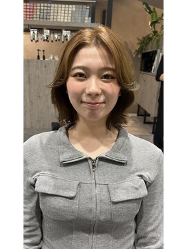 コレットヘアー ザモリオカ(Colette HAIR the MORIOKA) ベージュボブ