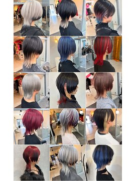 アリートウキョウ(ALLY TOKYO) 中性ウルフメンズウルフカットマッシュウルフショートウルフ