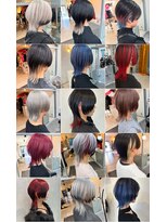 アリートウキョウ(ALLY TOKYO) 中性ウルフメンズウルフカットマッシュウルフショートウルフ