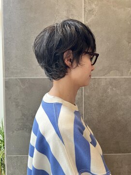 スーリール 荒戸店(Sourire) クセをいかしたショートヘア