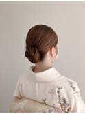 タイトヘア/ヘアセット/着付/結婚式