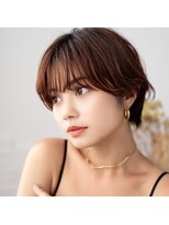 モンド ヘアクリエーション 和田店(monde hair creation)&nbsp;【monde】エアリーショート×小顔見せ×丸みショート