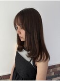 シアーグレージュ/顔周りレイヤー