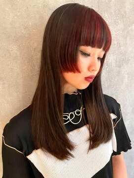 ロッソ 西荻窪(ROSSO) 姫カット/ステップカット/セクションカラー/ミディアムレイヤー