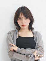 アーサス バイ ヘッドライト 津田沼店(ursus by HEADLIGHT) ミディアムレイヤーウルフボブレイヤーココアブラウンベージュ