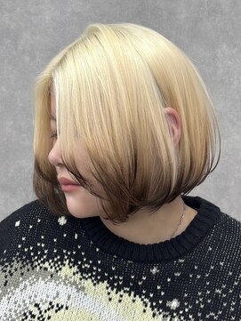 いろあそび 八王子 【ルーツカラー】抜きっぱなし×ブラック