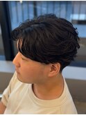 こぼれバングニュアンスフェザーショート【下北沢/men's】