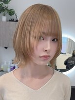 ホープ(hope)&nbsp;レイヤーボブ×ミルクティーベージュ 大阪梅田