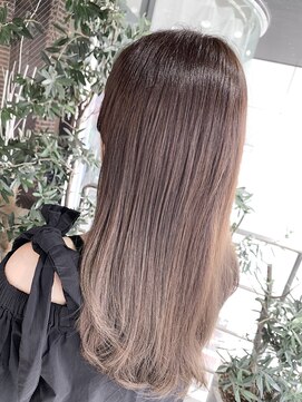 ゼストソエル(ZEST soell) グラデーションカラー　ミルクティーベージュ【立川soell/水島】