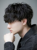 ルーシー 福岡大名店(LUCEY)&nbsp;ツイストスパイラルパーマ波巻きパーマシャドウパーマメンズ