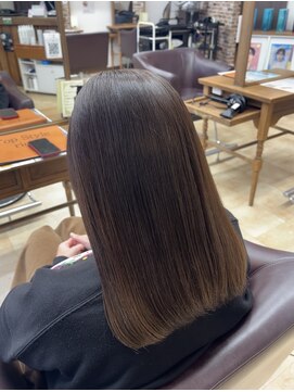 トップスタイル リッチ 透明感たっぷりなオリーブベージュカラー