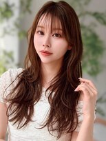 アグ ヘアー キース 那須塩原店(Agu hair keith)&nbsp;《Agu hair》レイヤーウェーブ×ショコラブラウン