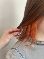 アヴァンス 箕面(AVANCE.)&nbsp;夏映え◎インナーカラーオレンジ