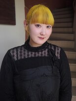 コレットヘアー ザモリオカ(Colette HAIR the MORIOKA) -kanna-♪vivid yellow♪