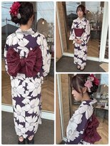 アース 南福島店(HAIR&MAKE EARTH)&nbsp;浴衣の着付け×セット