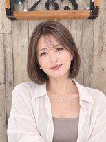アース 熊本光の森店(HAIR&MAKE EARTH)&nbsp;大人ボブスタイル