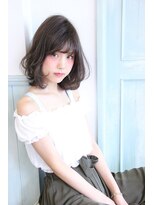 ヘアーアートシフォン 池袋西口店(Hair art chiffon)&nbsp;イノセントカラーマーメイドアッシュでグラマラスフェミニンボブ