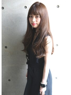 ニコアヘアデザイン(Nicoa hair design) 透き通るようなアッシュロング
