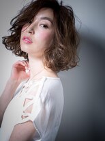 カバーヘア ブリス 上尾西口店(COVER HAIR bliss) *bliss上尾*リラクシー&アシンメトリー…外国人風ウェーブx